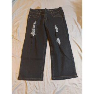 Sexsi Pompis Women Black Jeans 18 Capri